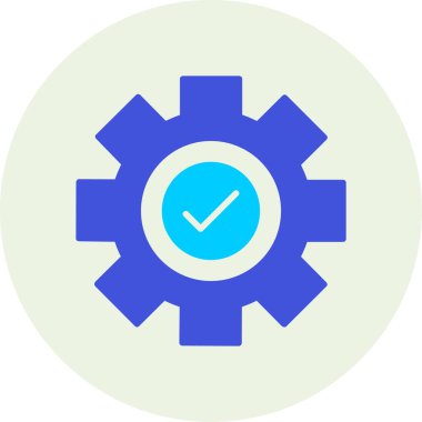 Teçhizat Web simgesi basit illüstrasyon