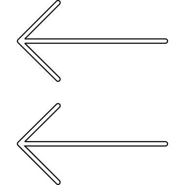 ok simge seti. vektör çizim