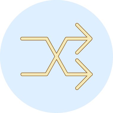 Modern simgenin vektör illüstrasyonu