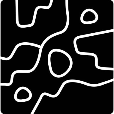 Çizgiler ve dairelerle soyut arkaplan