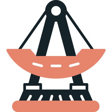 Tekne. Web simgesi basit illüstrasyon