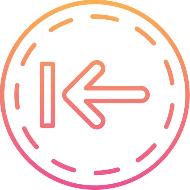 Ok. Web simgesi basit tasarım