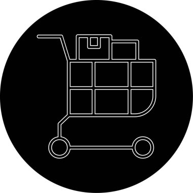 Modern simgenin vektör illüstrasyonu