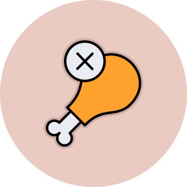 Golf simgesi, vektör illüstrasyonu