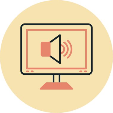 video oynatıcı simge vektör illüstrasyon tasarımı