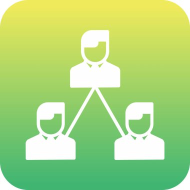 iş insanları simgesi vektör illüstrasyonu