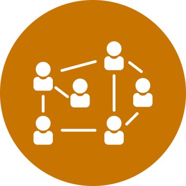 İnsan simgesinin vektör illüstrasyonu