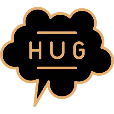 Siyah beyaz bir simge.