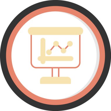 Çizelge. Web simgesi basit illüstrasyon