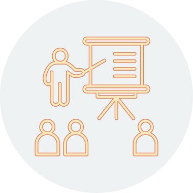 İnsan simgesinin vektör illüstrasyonu