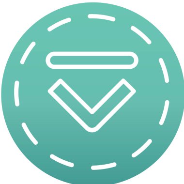 ok yönü simgesi doldurulmuş özet biçimi