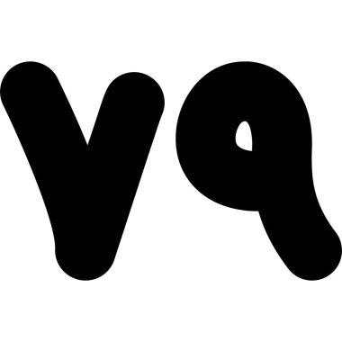 vektör el alfabesi çizildi