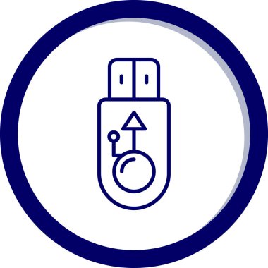 Haplar. Web simgesi basit illüstrasyon