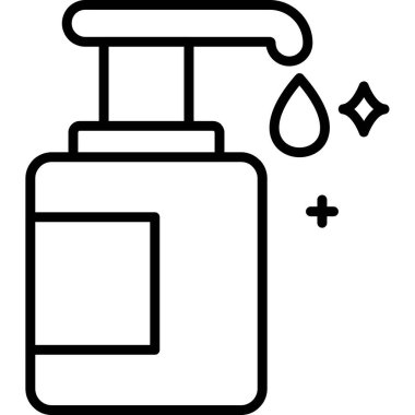 Sprey şişe. Basit tasarım