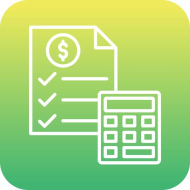 vektör bankacılık simgesi illüstrasyonu