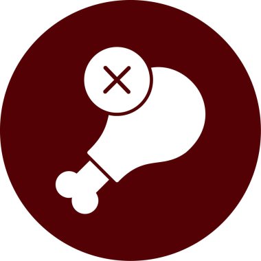 Simge vektör illüstrasyonunu iptal et