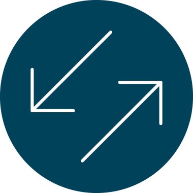 Sağa vektör simgesine dön. resim biçimi yuvarlak düğmedeki düz simge, beyaz renk arkaplanı, mavi.