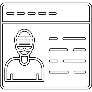Coronavirus covid 19 vektör illüstrasyonundan korumak için tıbbi maskeli çizgi adamı ve termometre.