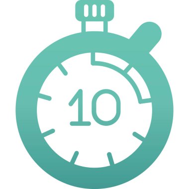 Alarm saat simgesi beyaz arkaplanda izole edilmiş. @ title: window Zaman sembolü. vektör illüstrasyonu.