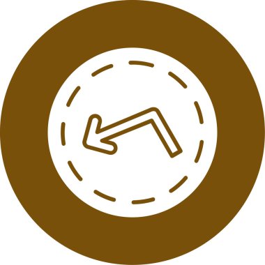 ok simgesi vektör illüstrasyonu