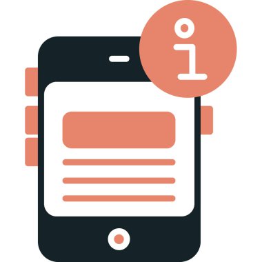 Mobil sohbet kutsal kişilerin resmi, vektör çizim