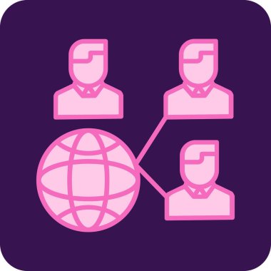 küresel ağ. Web simgesi