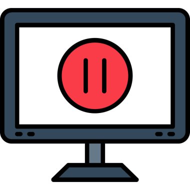 Bilgisayar monitörü. Basit tasarım