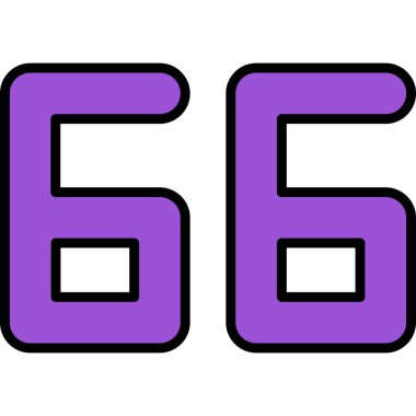 Mor rengin vektör illüstrasyonu