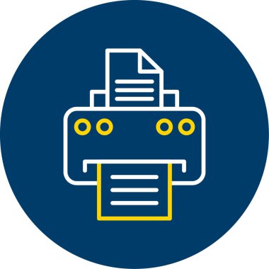 belge simgesi. Basit tasarım