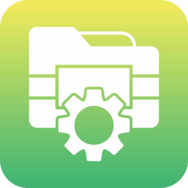 dişli simgesi vektör illüstrasyonu