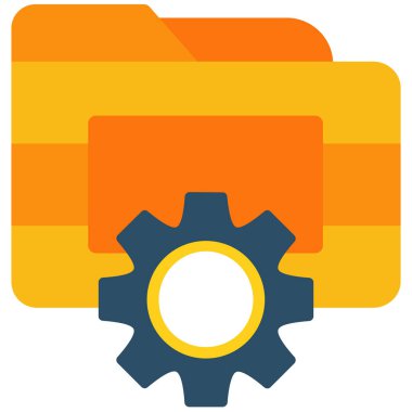 dişli ayarlama vektör simgesi