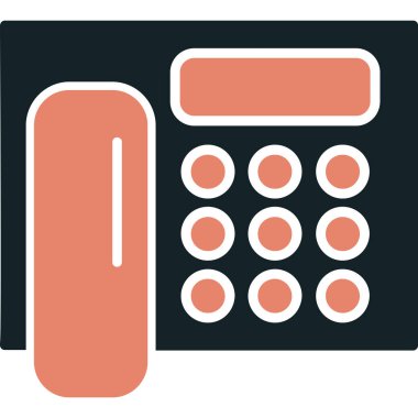 ATM simgesi. Vektör tarzıdır yuvarlak açıları ile bicolor düz ikonik sembolü, gri ve mavi renkler, beyaz arka plan