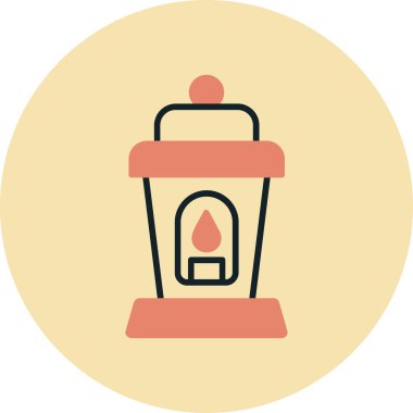 Mum. Web simgesi basit illüstrasyon