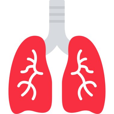 akciğerler insan anatomisi simgesi