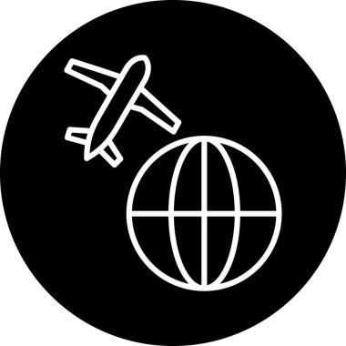 Modern simgenin vektör illüstrasyonu