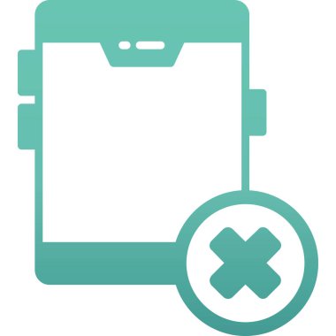 akıllı telefon simgesi vektör illüstrasyonu