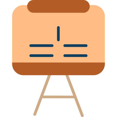 fırın ekmek ikonu düz stil