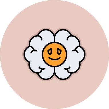 Bulut simgesi vektör illüstrasyonu