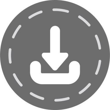 ok yönü simgesi ana hat biçiminde