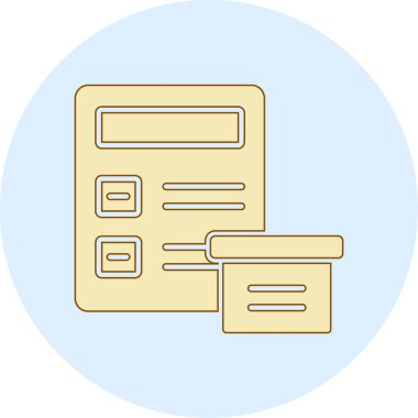 Ağ simgesi. Web sayfasının vektör illüstrasyonu