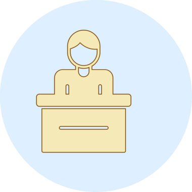 Bir mutfak simgesinin vektör çizimi