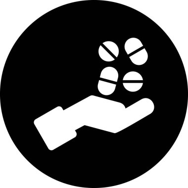 El ele tutuşan bir adamın vektör çizimi