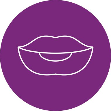 Bir kadın simgesinin vektör illüstrasyonu