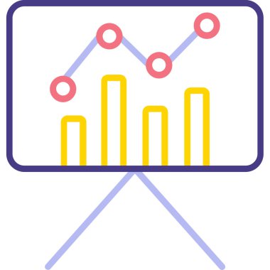 Grafik. Web simgesi basit illüstrasyon