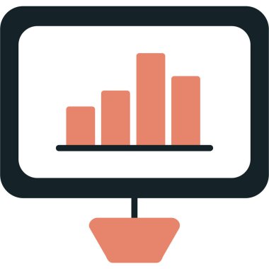 Çizelge. Web simgesi basit illüstrasyon