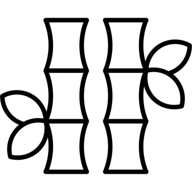 Taslak biçimli dekoratif çiçek bahçesi simgesi