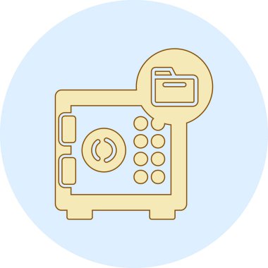 ATM 'de. Web simgesi basit illüstrasyon