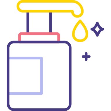 şişe simgesi vektör illüstrasyonu