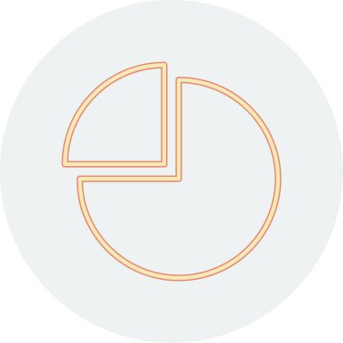 grafik ikonu vektör illüstrasyonu