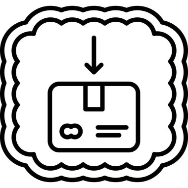 veri depolama vektör çizgisi simgesi